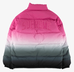 Supreme Gradient Puffy Jacket Ss - Vest, HD Png Download, Transparent PNG