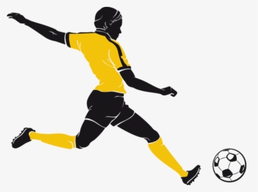 Vector De Mujeres Jugando Futbol, HD Png Download, Transparent PNG