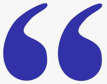 In Other Words, If I Quote Mark Twain To Illustrate - Blue Quotation Marks Png, Transparent Png, Transparent PNG