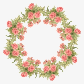 Wings Of Whimsy - Flower Wreath No Background, HD Png Download, Transparent PNG