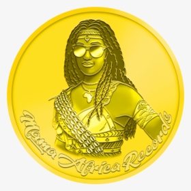 Mamaafricarecords Golden Logo, HD Png Download, Transparent PNG