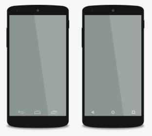 Android Smartphones Mockups - Android Device, HD Png Download, Transparent PNG