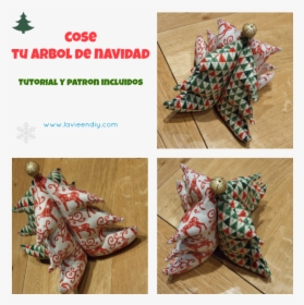 Patron Arbol De Navidad En Tela, HD Png Download, Transparent PNG