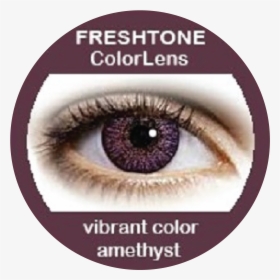 Hot Selling Freshtone Vibrant Color Contact Lenses - Freshtone Lenses Silver Grey, HD Png Download, Transparent PNG
