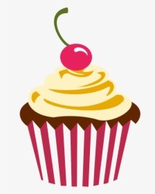 Cupcake Png Image - Transparent Background Cupcake Clipart, Png Download, Transparent PNG