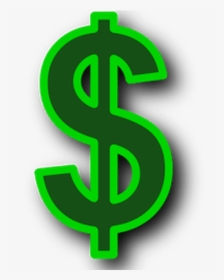 Clip Art Simbolo De Dinheiro - Dollar Sign Icon, HD Png Download, Transparent PNG
