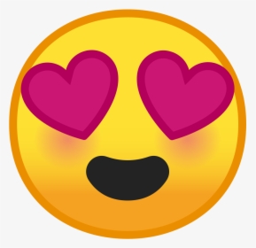 Smiling Face With Heart Eyes Icon - Emoji Heart Eyes Png, Transparent Png, Transparent PNG