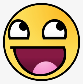 Happy Face Meme Png - Awesome Face No Background, Transparent Png, Transparent PNG