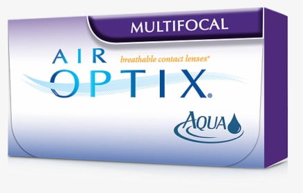 Air Optix Aqua Multifocal Box - Contact Lenses Box Png, Transparent Png, Transparent PNG
