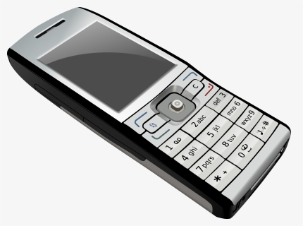 Keypad - Old Cell Phone Transparent Png, Png Download, Transparent PNG