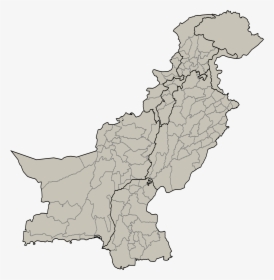 Transparent Pakistan Map Png - India And Pakistan Divided, Png Download, Transparent PNG