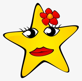 Star Clipart Smiley - Funny Star Clipart, HD Png Download, Transparent PNG