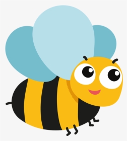 Clip Art Bee Kind - Bee Clipart Teal, HD Png Download, Transparent PNG