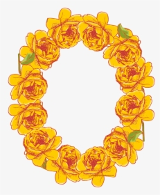 Free Digital Oval Yellow Rose Frame Png - Roses Png Oval Frame, Transparent Png, Transparent PNG