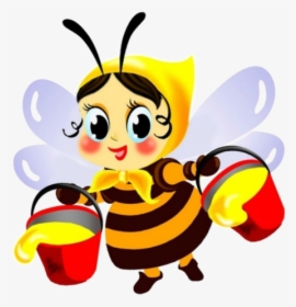 Abelha Png Pictures - Фото Пчела На Цветке, Transparent Png, Transparent PNG