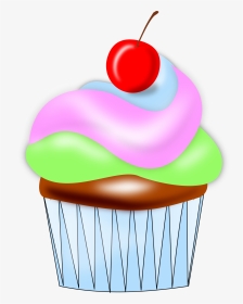 Free Clipart Images Cupcakes Clipartfest - Cupcakes Free Clip Art, HD Png Download, Transparent PNG