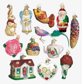Wedding Ornaments Png -bird Ornaments And Decorations - Bride's Tree Ornament Set, Transparent Png, Transparent PNG