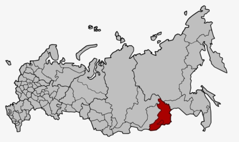Chita Oblast %282008 01%29 - Sverdlovsk Russia On Map, HD Png Download, Transparent PNG