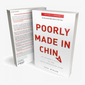 Poorly Made In China Book, HD Png Download, Transparent PNG