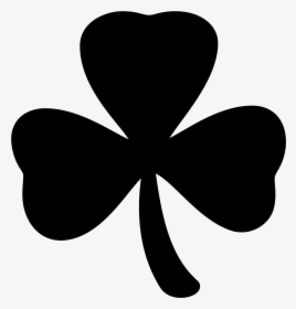 Trend White Four Leaf Clover Png, Picture - Black 3 Leaf Clover, Transparent Png, Transparent PNG