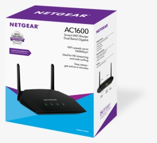 Netgear Ac1600 Smart Wifi Router , Png Download - Netgear R6260, Transparent Png, Transparent PNG