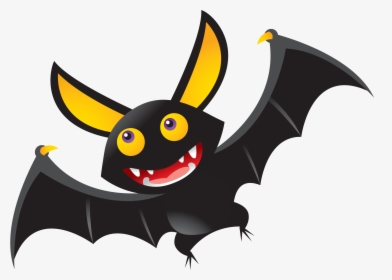 Bat Illustration Halloween - Halloween Bat Png, Transparent Png, Transparent PNG