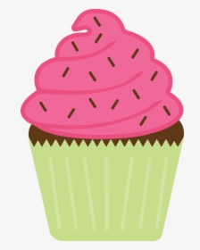 Collection Of Free Cupcakes Drawing Beginner Download - Silhouette Cupcakes Clipart Transparent Background, HD Png Download, Transparent PNG