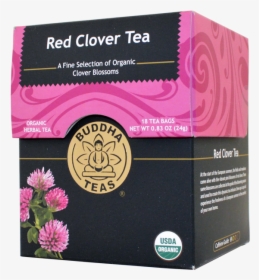 Buddha Tea Organic Red Clover Tea 18 Bag - Buddha Red Clover Tea, HD Png Download, Transparent PNG
