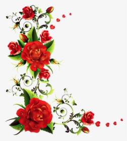 Transparent Flores Rosas Png - Marco De Rosas Png, Png Download, Transparent PNG