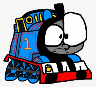 Clip Art Thomas Train Lady Lucille Sharpe Cartoon - Thomas The Tank Engine Art, HD Png Download, Transparent PNG