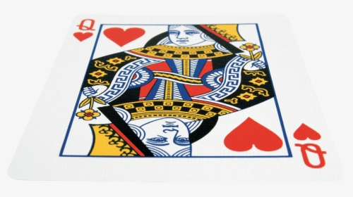 Poker Png - Card Queen Of Hearts Png, Transparent Png, Transparent PNG