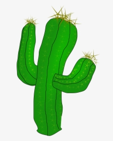 Vector Graphics,free Pictures - Cartoon Cactus No Background, HD Png Download, Transparent PNG