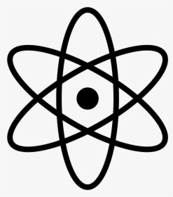 Atom Drawing Transparent Background - Atom Symbol Png, Png Download, Transparent PNG
