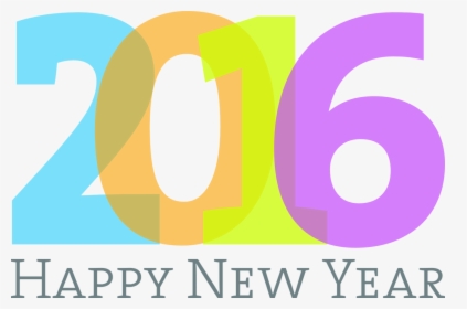 New Year S Day 2016 Eve - Happy New Year 2016 Png, Transparent Png, Transparent PNG