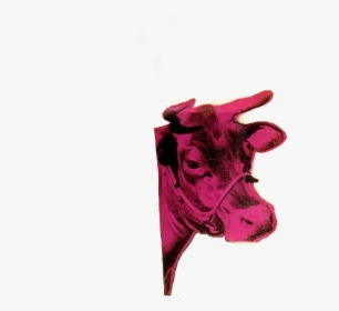 Pink Cow Andy Warhol - Purple Cow Andy Warhol, HD Png Download, Transparent PNG