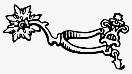Cowboy Western Spur Drawing, HD Png Download, Transparent PNG