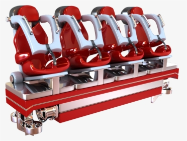 Roller Coaster Cart Model, HD Png Download, Transparent PNG