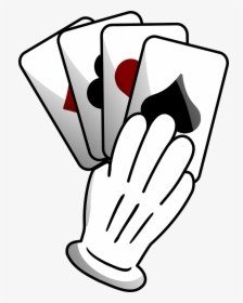 Hand Of Cards Clipart, HD Png Download, Transparent PNG