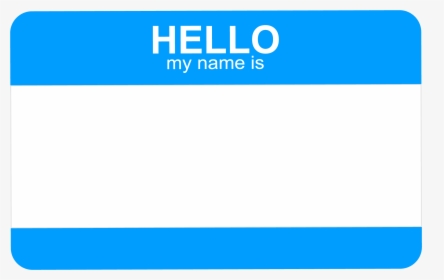 Clip Art Hello My Name Is Tags - Hello My Name Is Png, Transparent Png, Transparent PNG