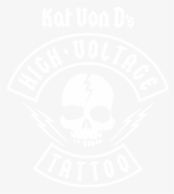 Logo Kat Von D High Voltage Tattoo, HD Png Download, Transparent PNG