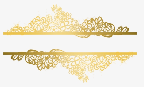 Clip Art Gold Illustrator - Gold Lace Pattern Png, Transparent Png, Transparent PNG