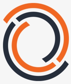 Transparent Diagonal Lines Png - Orange & Blue Round Logo, Png Download, Transparent PNG