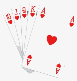 Playing Cards Clip Art Deck Of Card Heart Transparent - Deck Of Cards Transparent Background, HD Png Download, Transparent PNG