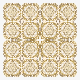Graphic, Pattern, Intricate, Gold, Design, Decor, Tile - Circle, HD Png Download, Transparent PNG