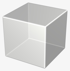 3d Silver Cube Png Photo - Transparent Box Transparent Background, Png Download, Transparent PNG