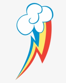 Rainbow Dash Cutie Mark Png, Transparent Png, Transparent PNG