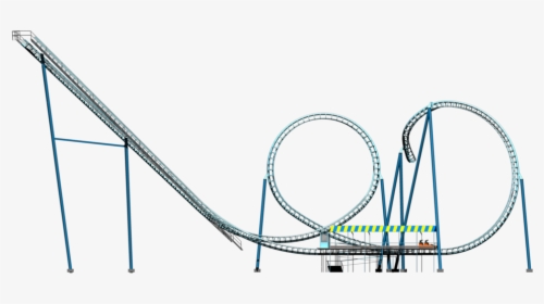 Transparent Roller Coaster Clip Art - Roller Coaster, HD Png Download, Transparent PNG