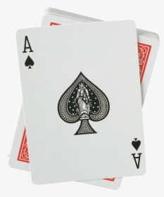 Poker Cards Png - Bicycle Playing Cards Ace Of Spades, Transparent Png, Transparent PNG