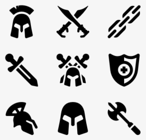 Spartan - Fight Icon, HD Png Download, Transparent PNG