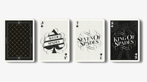 Deck Of Cards Typography, HD Png Download, Transparent PNG